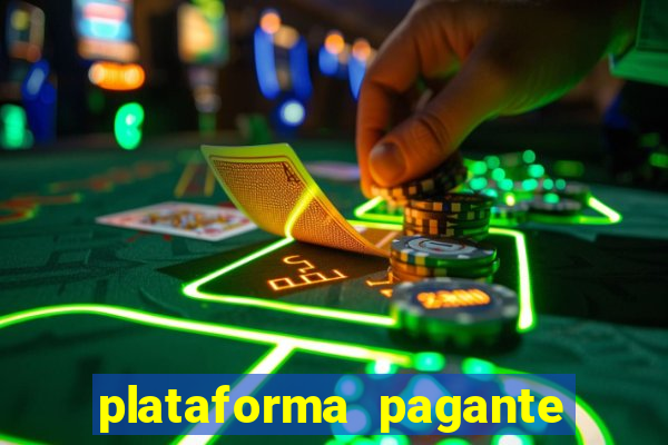 plataforma pagante fortune tiger