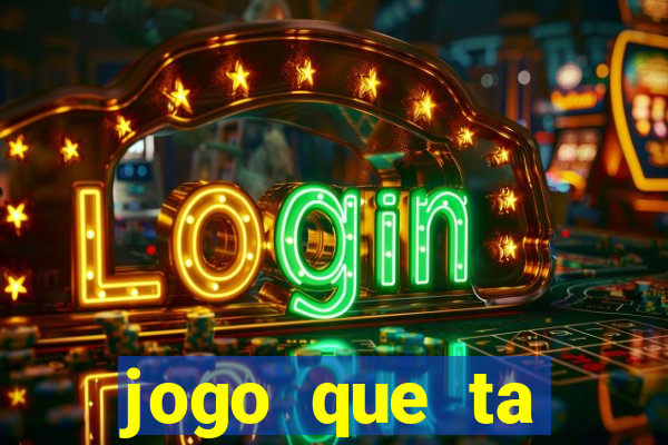 jogo que ta pagando na betano