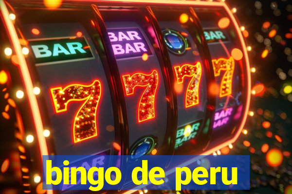 bingo de peru