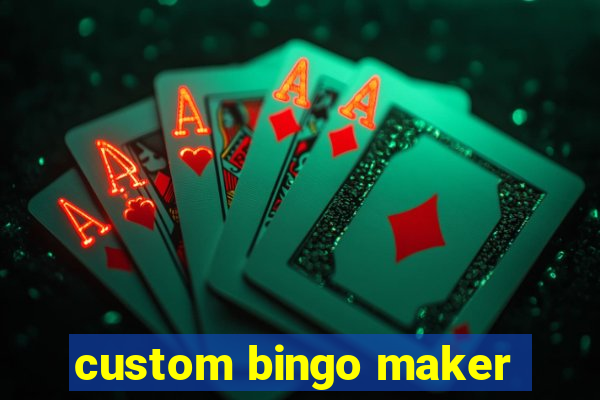 custom bingo maker