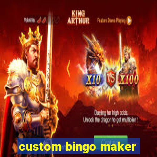 custom bingo maker