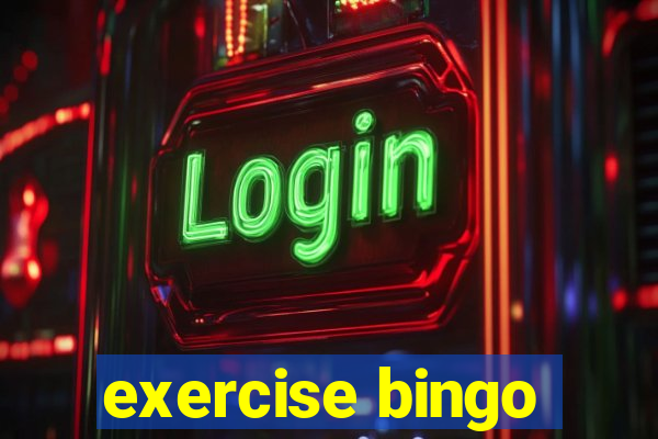 exercise bingo