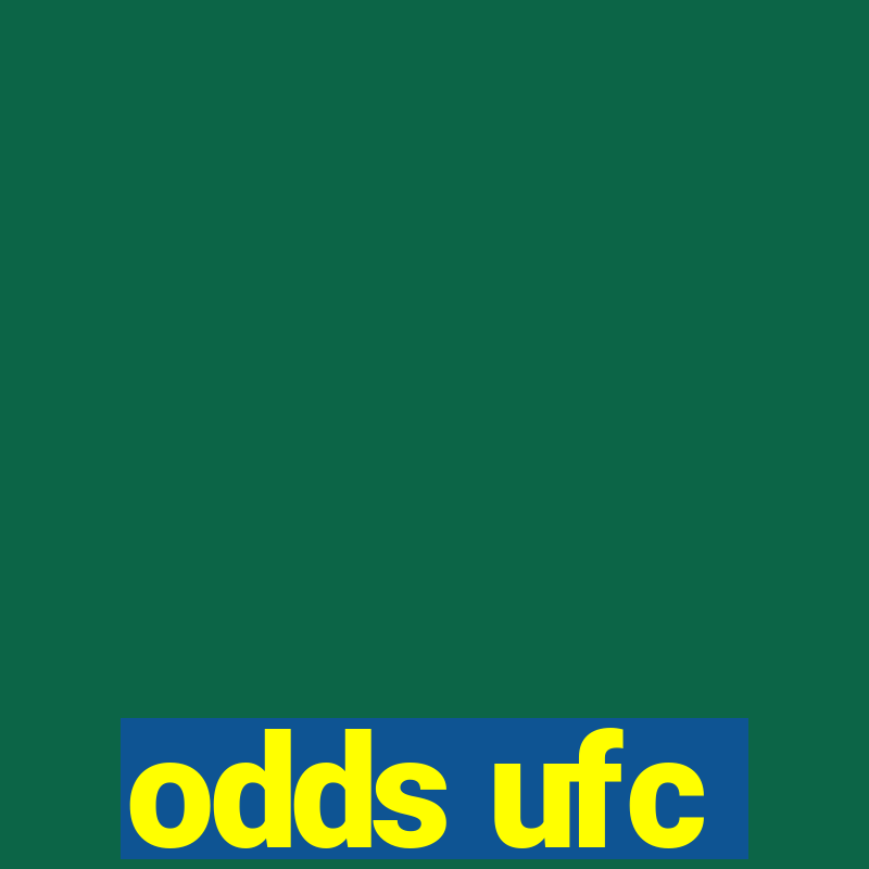 odds ufc