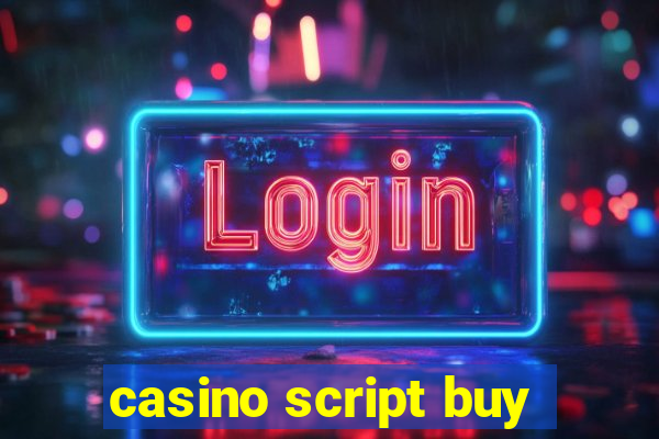 casino script buy