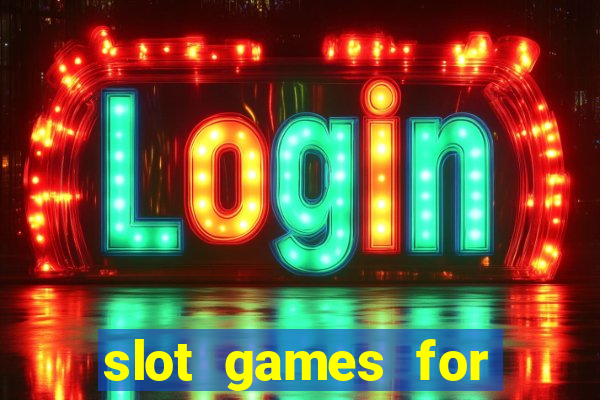 slot games for real money