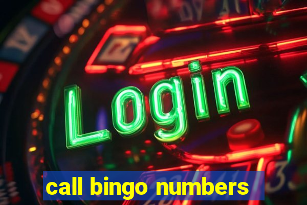 call bingo numbers