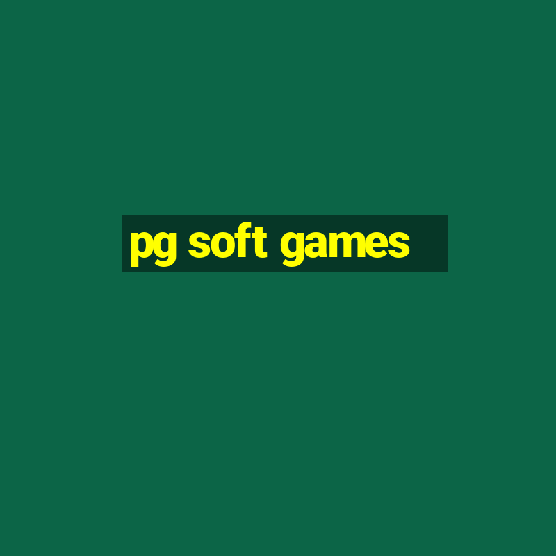 pg soft games