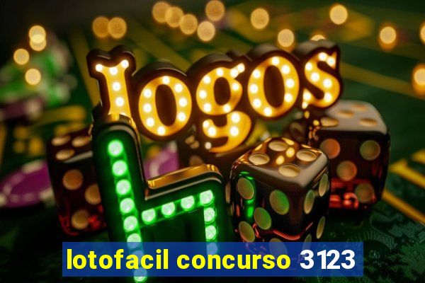 lotofacil concurso 3123