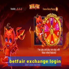 betfair exchange login