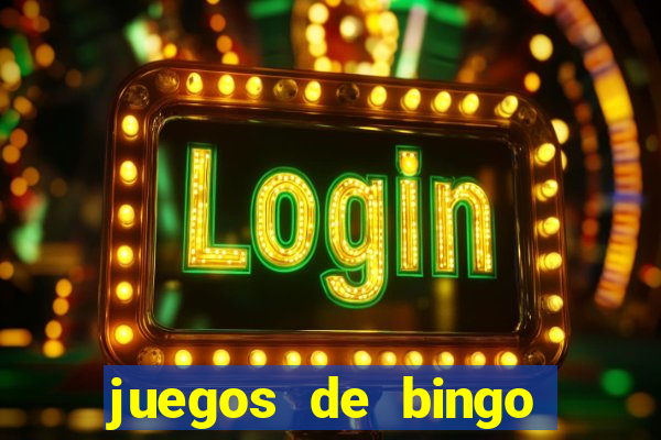 juegos de bingo dinero real