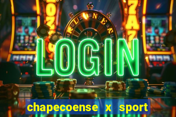 chapecoense x sport recife palpite