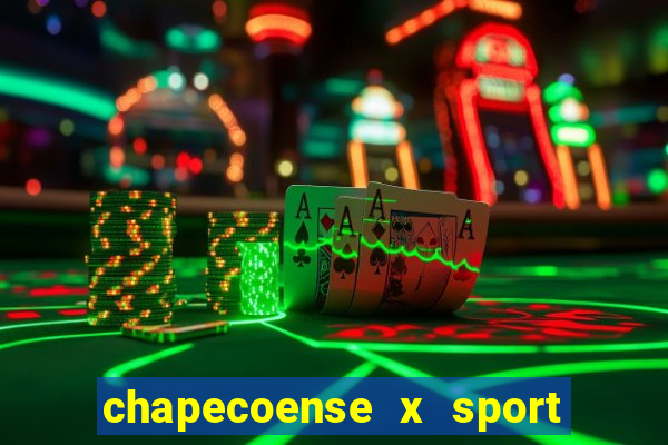 chapecoense x sport recife palpite