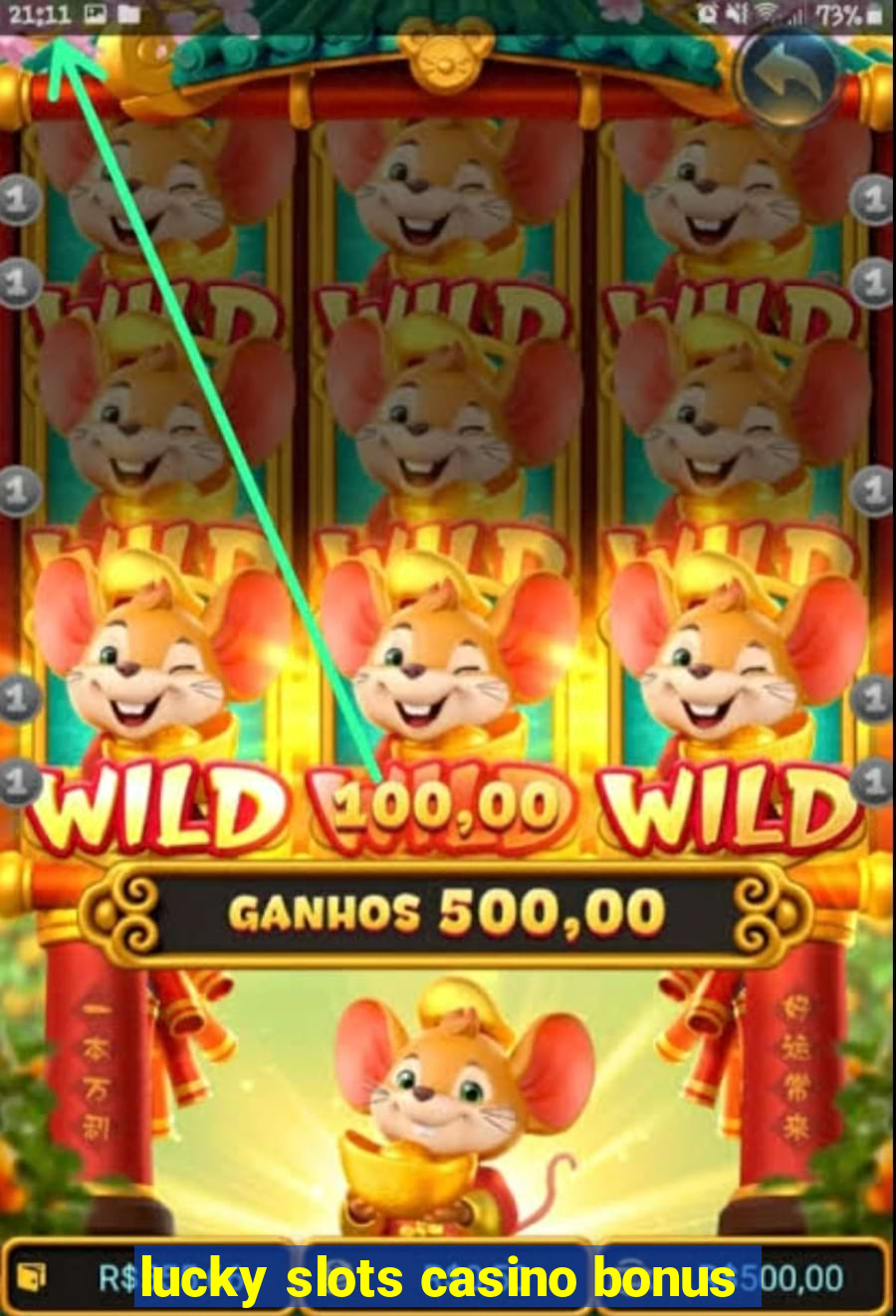 lucky slots casino bonus