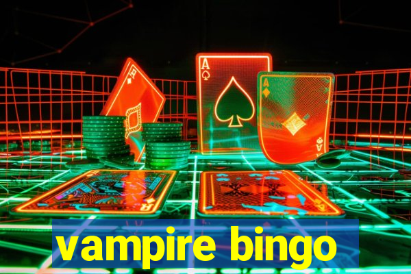 vampire bingo