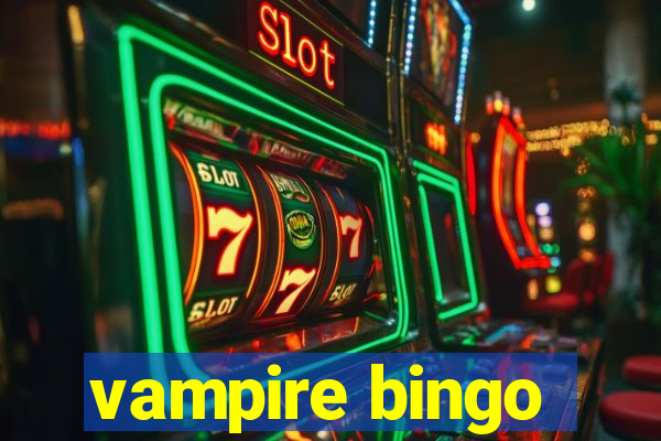 vampire bingo