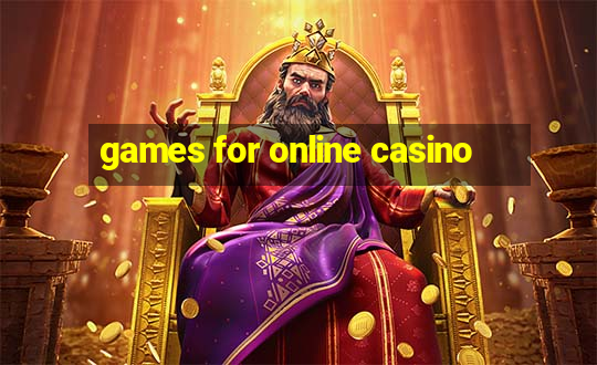 games for online casino