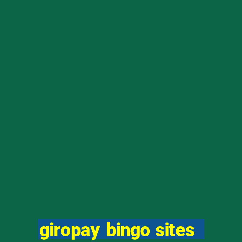 giropay bingo sites