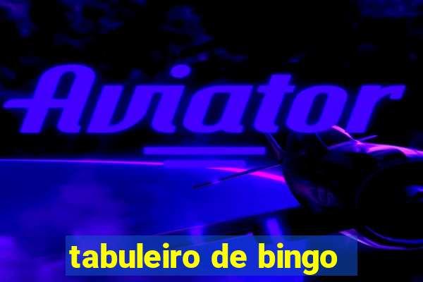 tabuleiro de bingo