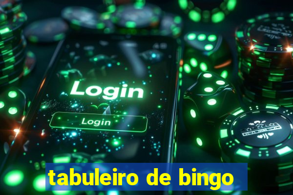 tabuleiro de bingo