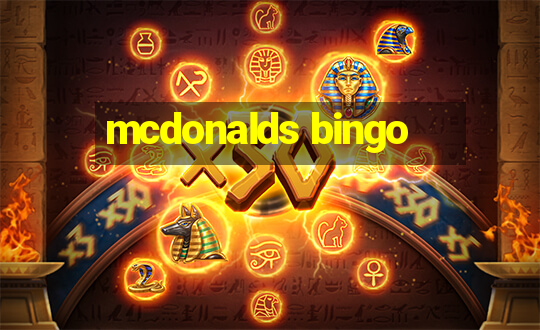 mcdonalds bingo