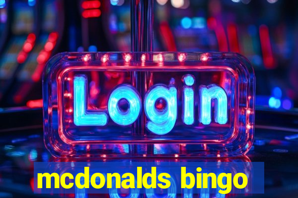 mcdonalds bingo