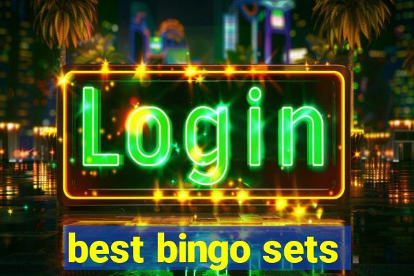 best bingo sets