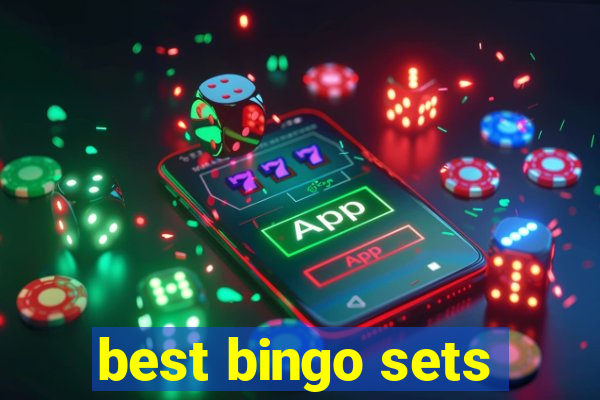 best bingo sets