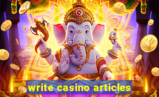 write casino articles