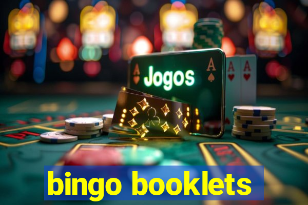 bingo booklets