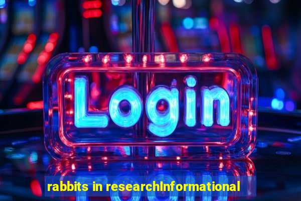 rabbits in researchInformational