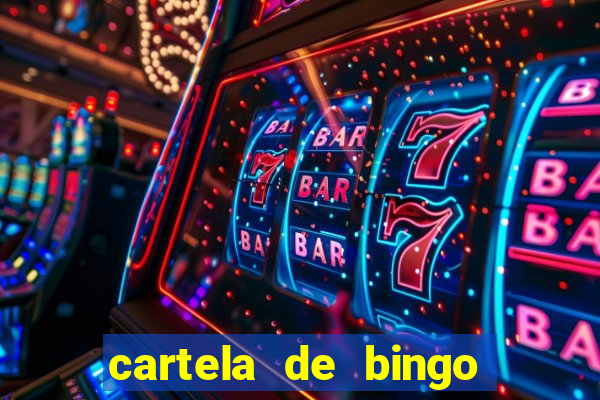 cartela de bingo da subtra??o para imprimir