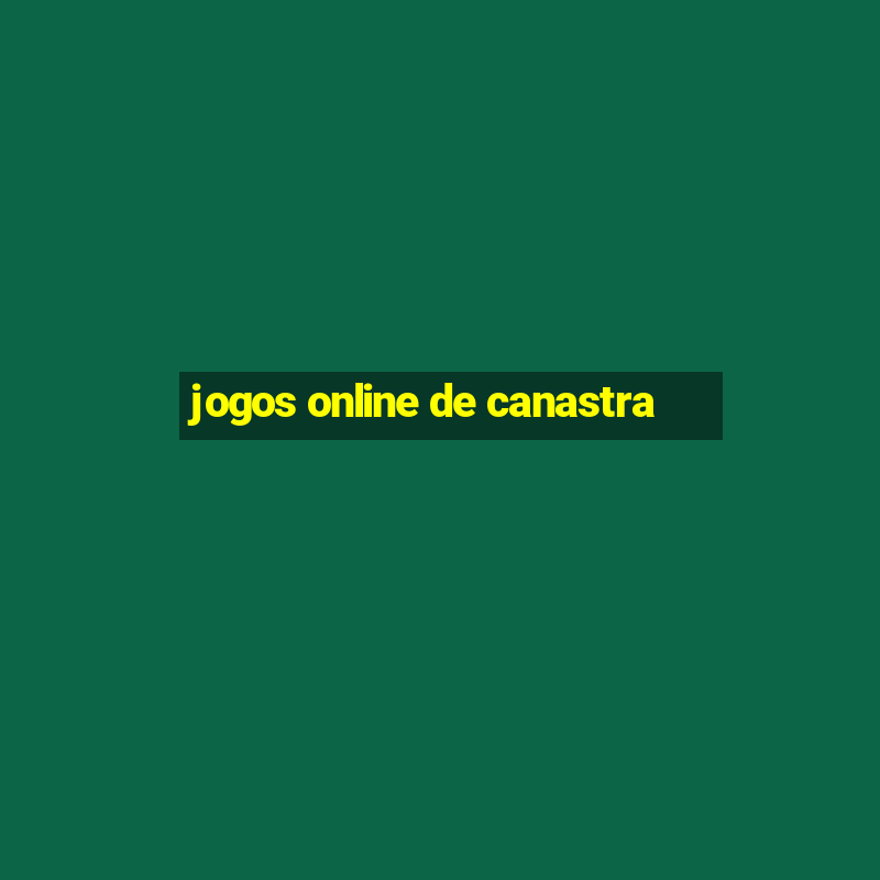 jogos online de canastra