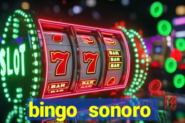 bingo sonoro educa??o infantil