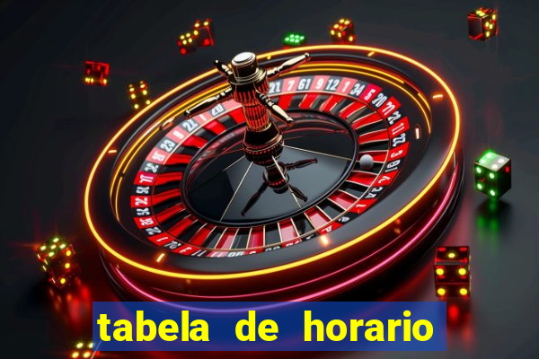 tabela de horario fortune tiger