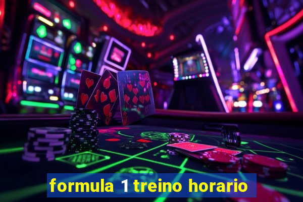 formula 1 treino horario