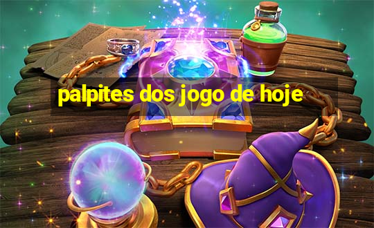 palpites dos jogo de hoje