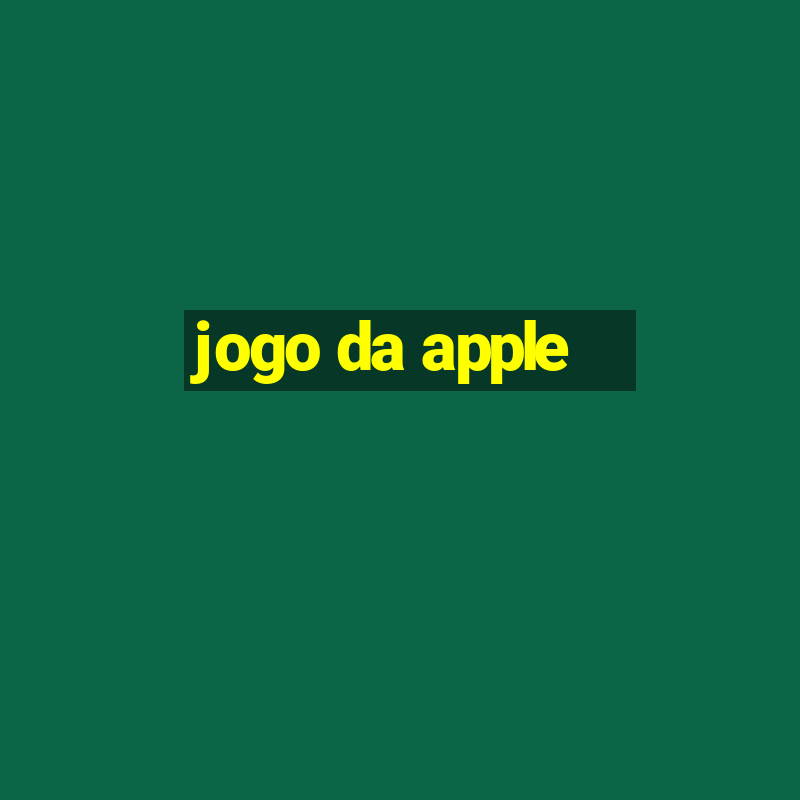 jogo da apple