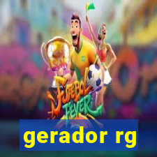 gerador rg