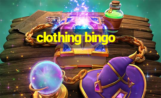 clothing bingo