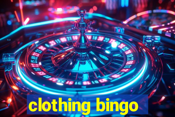 clothing bingo