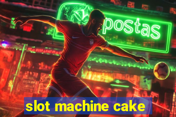 slot machine cake