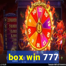 box win 777