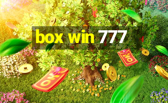 box win 777