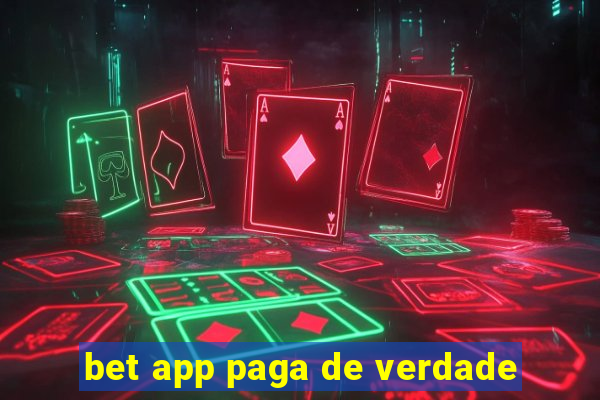 bet app paga de verdade