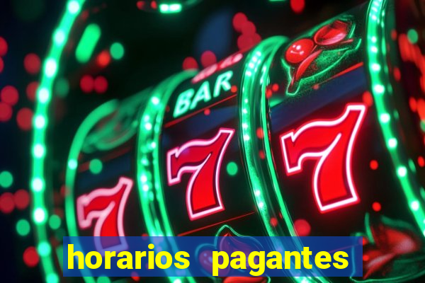 horarios pagantes madrugada fortune tiger