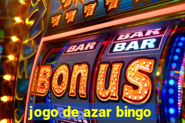 jogo de azar bingo