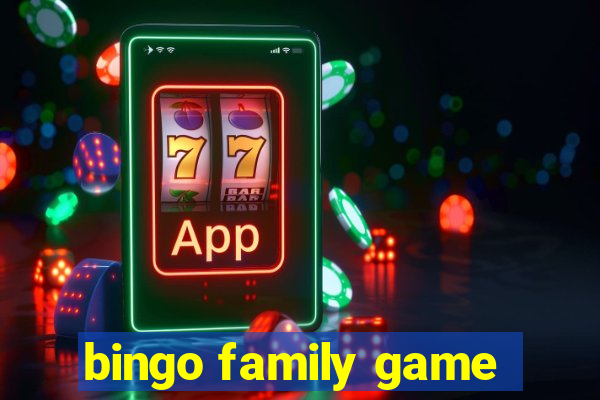 bingo family game