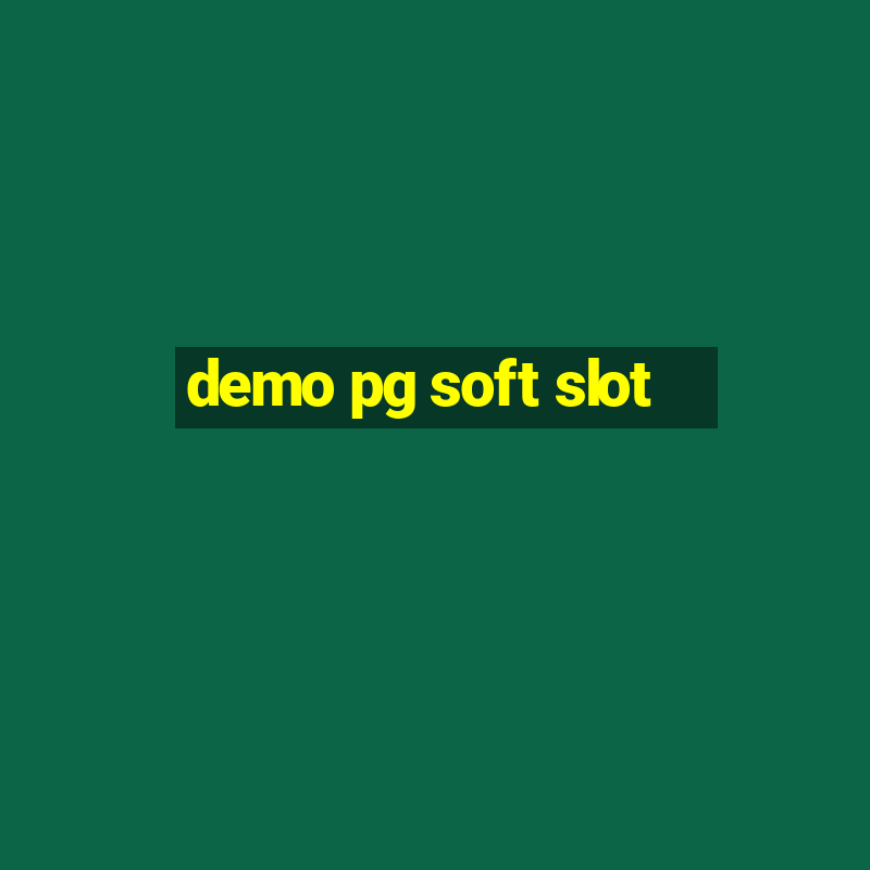 demo pg soft slot