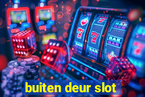 buiten deur slot