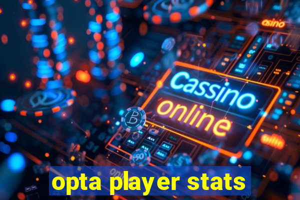 opta player stats